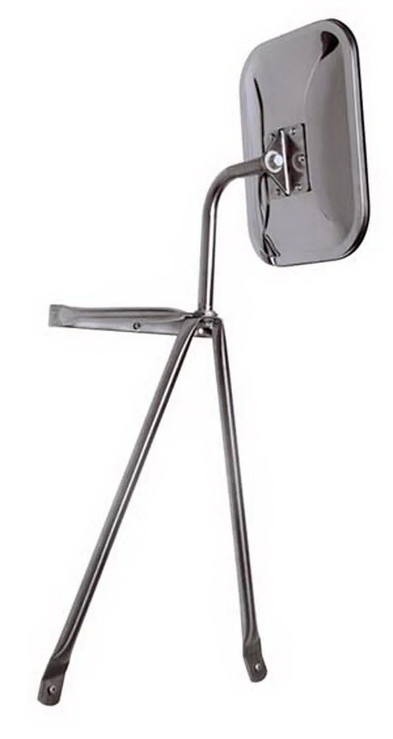 45000 – CIPA Exterior Towing Mirror, OEM Replacement 7-1/2 Inch x 10-1/2 Inch Non-Extendable Glass Manual Adjust With...